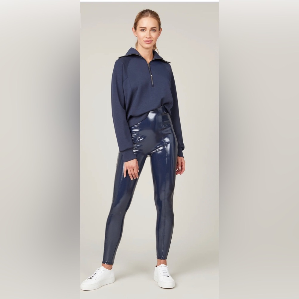 SPANX Faux Patent Leather Leggings